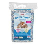 LW Litière Rongeur Soft 'N Comfy Blanche & Bleue 36L